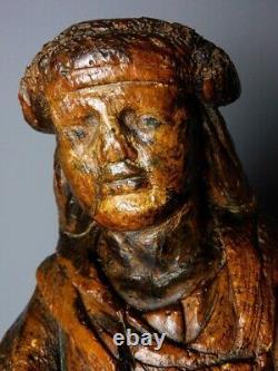 Sculpture statue Saint 16th century XVIeme 16eme Haute Epoque