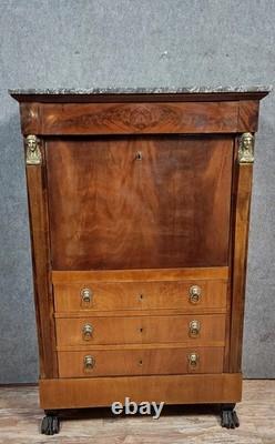 Secrétaire époque Empire en acajou époque début XIXeme