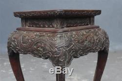 Sellette indochinoise époque XIXème en bois exotique