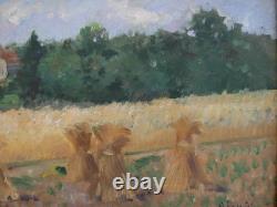 TABLEAU, HUILE/PANNEAU DE BOIS, SIGNE, EPOQUE FIN XIXème OU DEBUT XXème