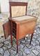 Table Commode Chiffonnière époque Louis Xvi Estampillée J. F Leleu En Acajou 18e