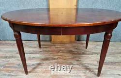 Table époque art déco à allonges en acajou vers 1920 (305 cm)