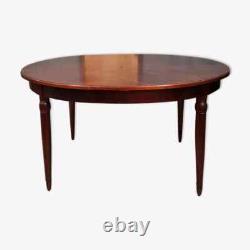 Table époque art déco à allonges en acajou vers 1920 (305 cm)