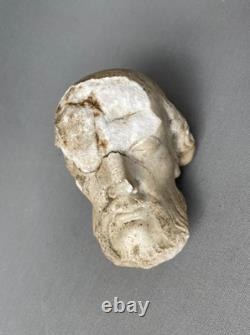 Tête en marbre, Italie, époque Gothique
