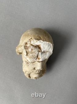 Tête en marbre, Italie, époque Gothique
