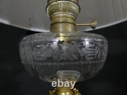 Très grande lampe de style Louis XVI en marbre et bronze, époque XIX ème