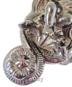 Très jolie petite console d'applique en céramique d'époque fin XIXème vers 1880