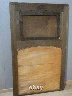 Trumeau aux anges de style Louis XV en bois laqué et doré, époque fin XIX ème