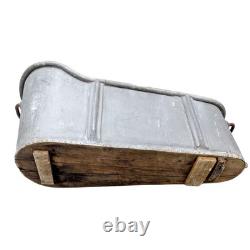 Tub ou baignoire en zinc époque XIXème