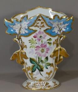 Vase De Mariée En Porcelaine Peinte De Paris, époque XIX ème