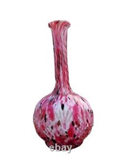Vase verre Legras d'époque XIXème
