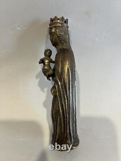 Vierge à l'Enfant, gothique, XVe siècle. Haute époque