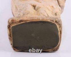 Vierge à l'enfant Sculpture Romane Pierre Haute-Époque France XII