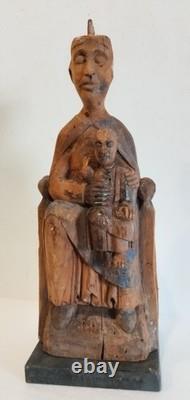 Vierge assise, Sedes Sapientiae, Haute Époque