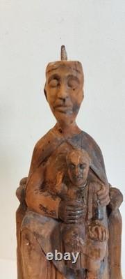 Vierge assise, Sedes Sapientiae, Haute Époque