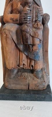 Vierge assise, Sedes Sapientiae, Haute Époque