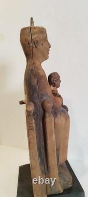 Vierge assise, Sedes Sapientiae, Haute Époque