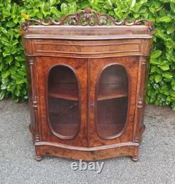 Vitrine époque Napoléon III en palissandre