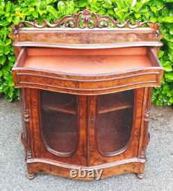 Vitrine époque Napoléon III en palissandre